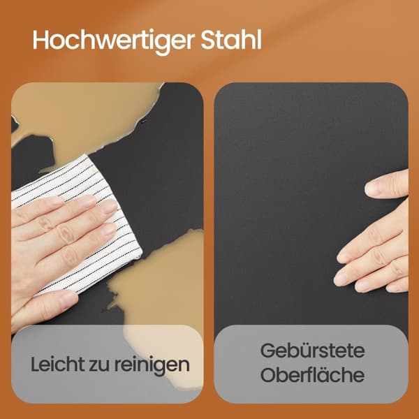 Vuilnisbak 2 x 15 liter, afvalscheidingssysteem 2 compartimenten, inclusief 15 vuilniszakken