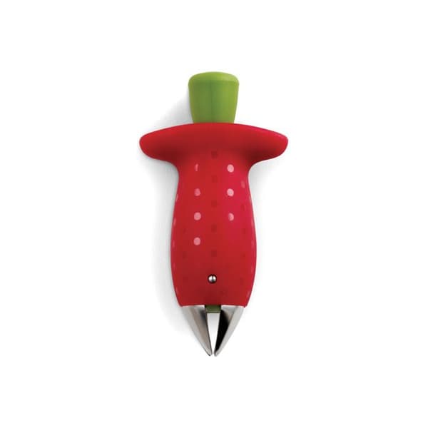 Chef'n Stemgem Jordgubbsbehållare, rostfritt stål, 12,7 x 5,1 x 2,5 cm