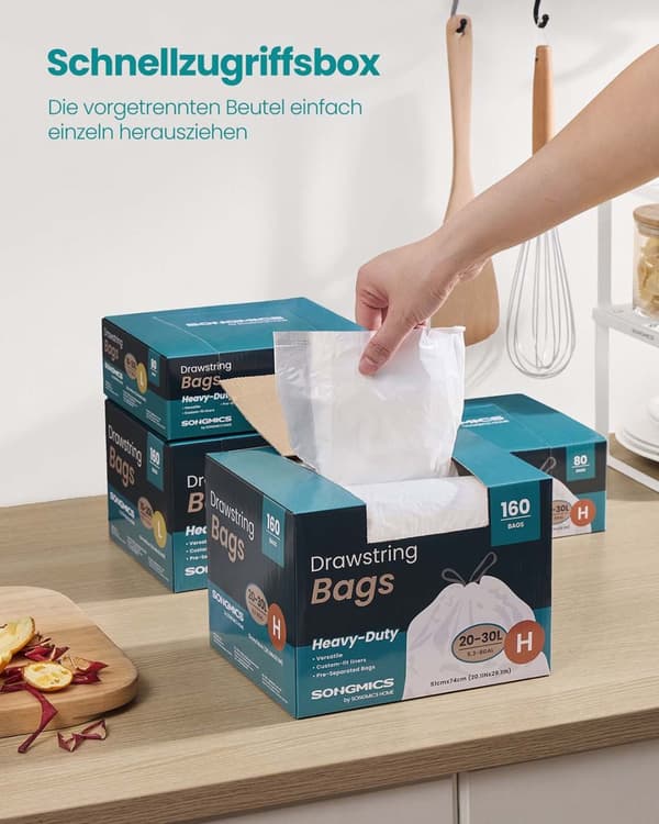 Soppsäckar, SONGMICS KRB021A02, 51x74 cm, Krämvit