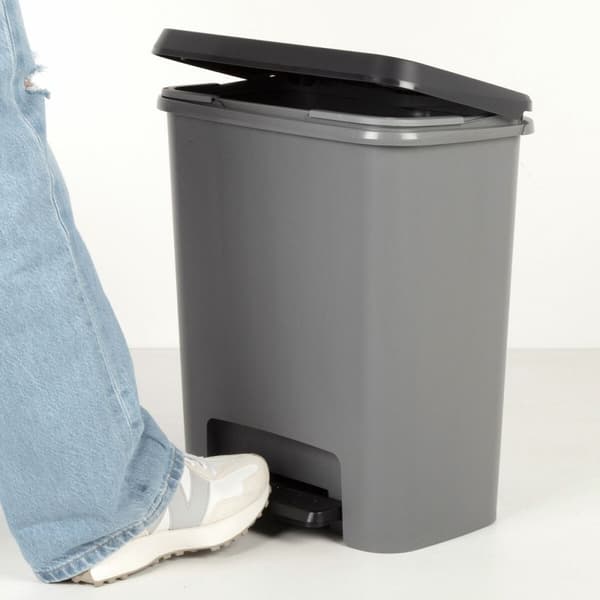 Soptunna Curver Mörkgrå Plast 25 L (5 antal)