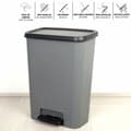 Miniatyrbild 3 av 7: Soptunna Curver Mörkgrå Plast 50 L (5 antal)