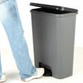 Miniatyrbild 4 av 7: Soptunna Curver Mörkgrå Plast 50 L (5 antal)