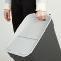 Miniatyrbillede 6 af 7: Skraldespand Curver Grå Plastik 30 L (6 enheder)