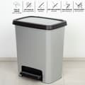 Miniatyrbild 3 av 7: Soptunna Curver Grå Plast 25 L (5 antal)