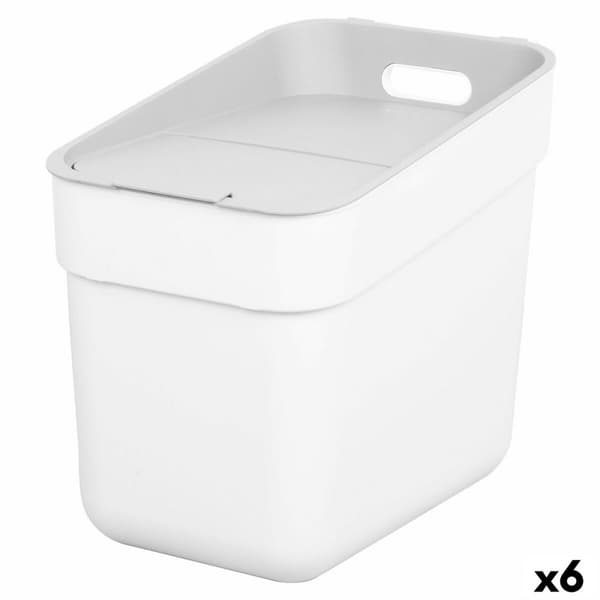 Soptunna Curver Vit Plast 20 L (6 antal)