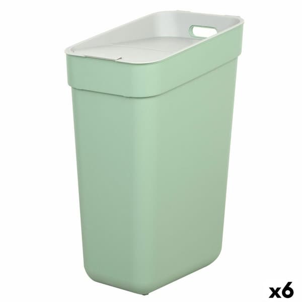 Skraldespand Curver Grøn Plastik 30 L (6 enheder)