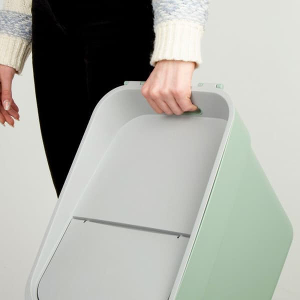 Søppelbøtte Curver Grønn Plast 20 L (6 enheter)