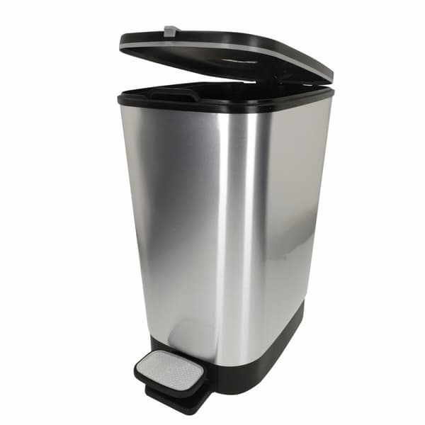 Søppelbøtte Curver Grå Plast 25 L (4 enheter)