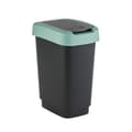 Miniatyrbild 1 av 5: Soptunna Rotho Twist Green Grön Plast 25 L