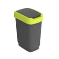 Miniatyrbild 1 av 4: Soptunna Rotho Twist Lime Plast 10 L