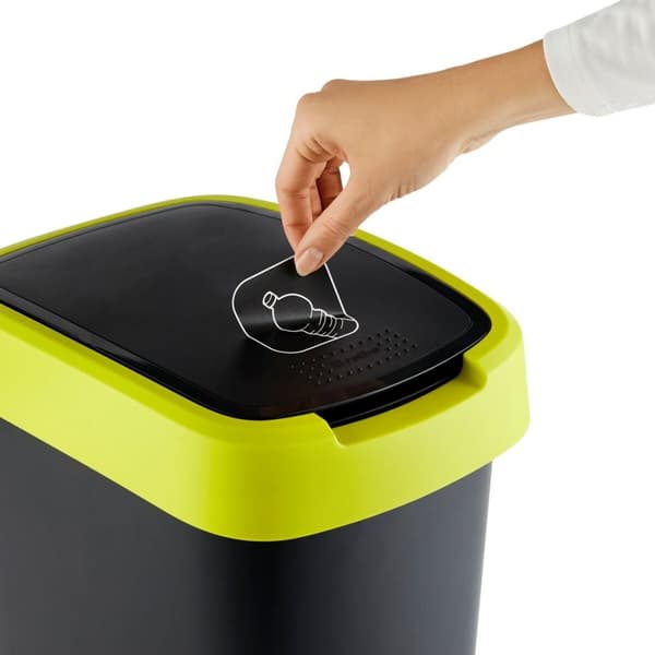 Soptunna Rotho Twist Lime Plast 25 L