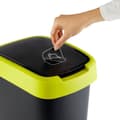 Miniatyrbild 3 av 4: Soptunna Rotho Twist Lime Plast 50 L