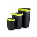Miniatyrbild 2 av 4: Soptunna Rotho Twist Lime Plast 50 L