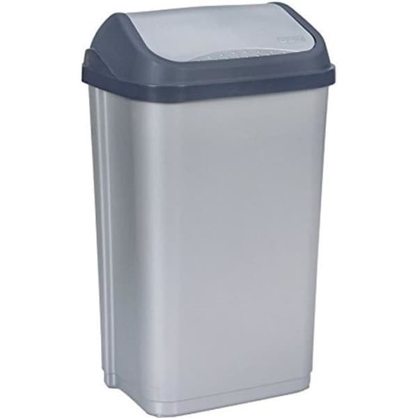 2053708 Swing-bin Bin Plast Silver-Antracit 50 L 6093