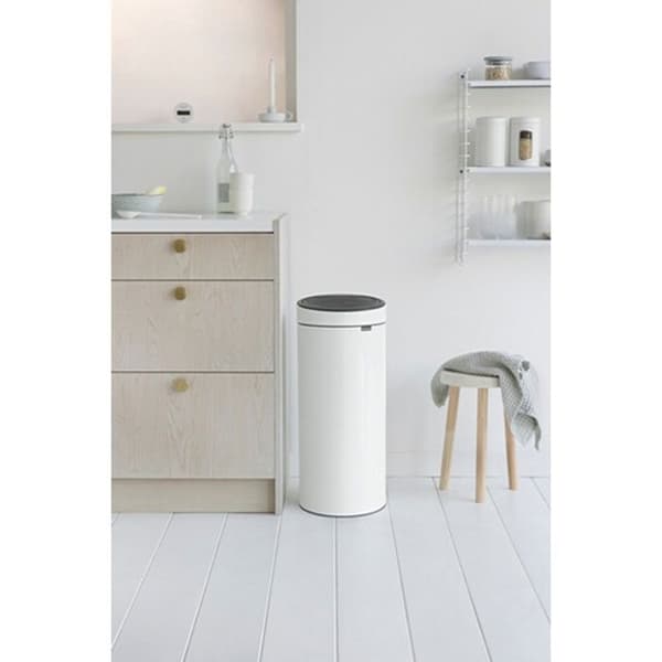 BRABANTIA Touch Bin Ny - 30L - Vit