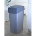 Miniatyrbild 3 av 3: Flip Bin i polypropen 50L silver och antracit