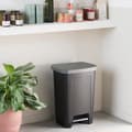 Miniatyrbild 3 av 3: Eco pedalsoptunna. 50 liter - Svart