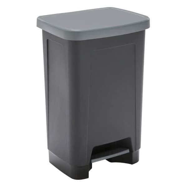Eco pedalsoptunna. 50 liter - Svart