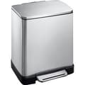 Miniatyrbild 2 av 2: Pedalbin E-Cube Bin 20L Matt Rostfritt Stål, EKO Grå