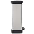 Miniatyrbild 3 av 6: Curver Deco pedalbehållare 50 L Silver 240643