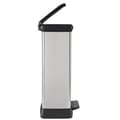Miniatyrbild 6 av 6: Curver Deco pedalbehållare 50 L Silver 240643