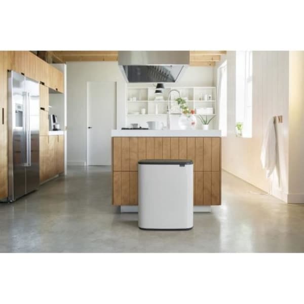 BRABANTIA Bo Touch Bin - 60 L - Vit