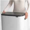 Miniatyrbild 4 av 6: BRABANTIA Bo Touch Bin - 60 L - Vit