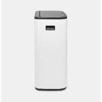 BRABANTIA Bo Touch Bin - 60 L - Vit