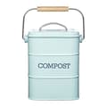 Miniatyrbild 3 av 3: Living Nostalgia Vintage Blue Steel Compost Bin 3 L 5942