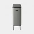 Miniatyrbild 2 av 4: BRABANTIA Bo Touch Bin Hi - 2 x 30 L - Mineral Betong Grå