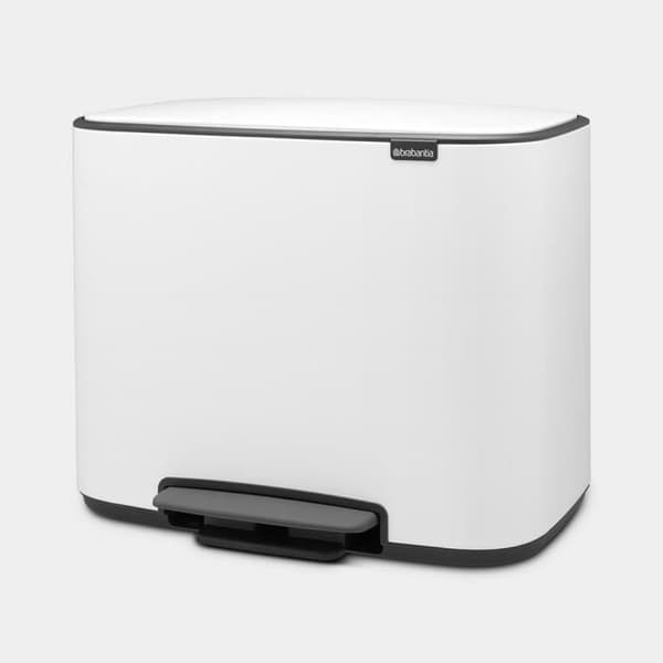 BRABANTIA Pedal Bin Bo 3 hinkar Vit