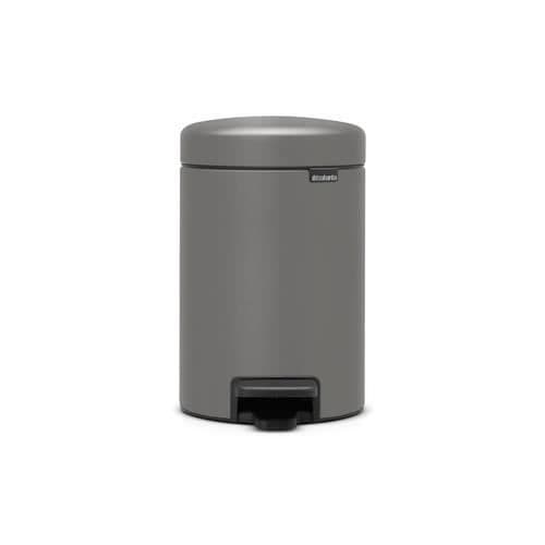 BRABANTIA - 126260 - NEWICON PEDALKÅP, 3L, MINERALBETONG G