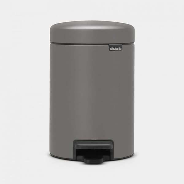 BRABANTIA - 126260 - NEWICON PEDALKÅP, 3L, MINERALBETONG G