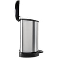 Miniatyrbild 4 av 4: CURVER Pedalbehållare 20 L - Metalllook - 30,3x26,8x44,8 cm