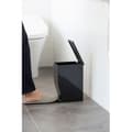 Miniatyrbild 3 av 4: Slim Design Svart Pedal Badrum Bin 0,000000
