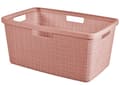 Miniatyrbild 1 av 2: Papperskorg - korg - påsehållare Curver - 255199 - PAPPERSKORG 46L / ROSA PUDER