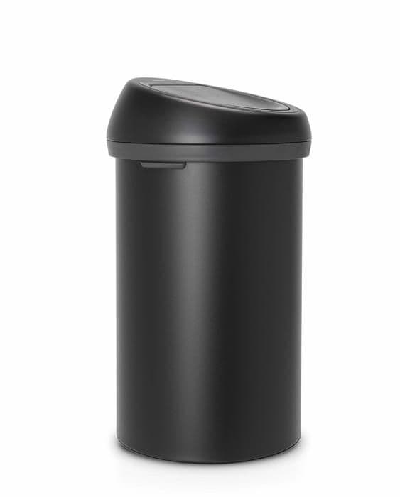 Brabantia Touch Bin, 60 Liter - Mineral Moonlight Black