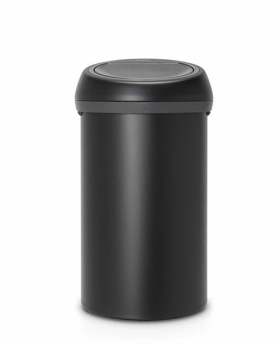 Brabantia Touch Bin, 60 Liter - Mineral Moonlight Black