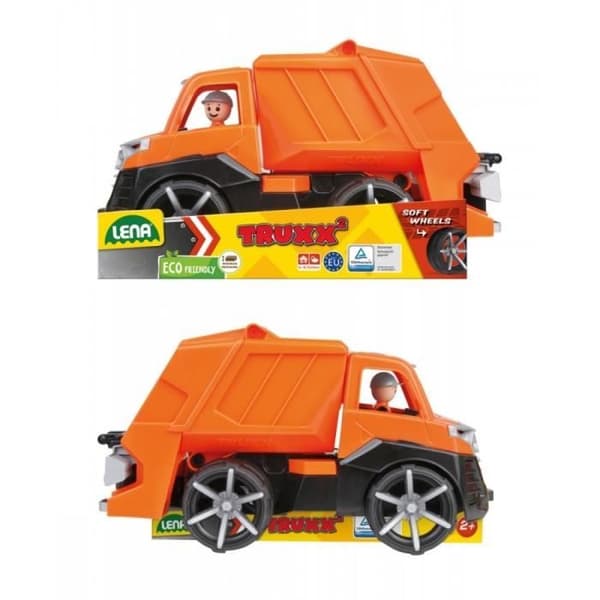 LENA 04514 TRUXXA² AVFALLSKÅL MED KORG, MILJÖBIL