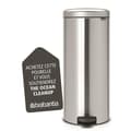 Miniatyrbild 4 av 6: BRABANTIA Pedalbehållare NewIcon 30L Matt stål