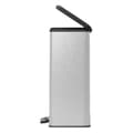 Miniatyrbild 5 av 6: Deco Rektangulär Pedal Bin 65 L Silver - Curver