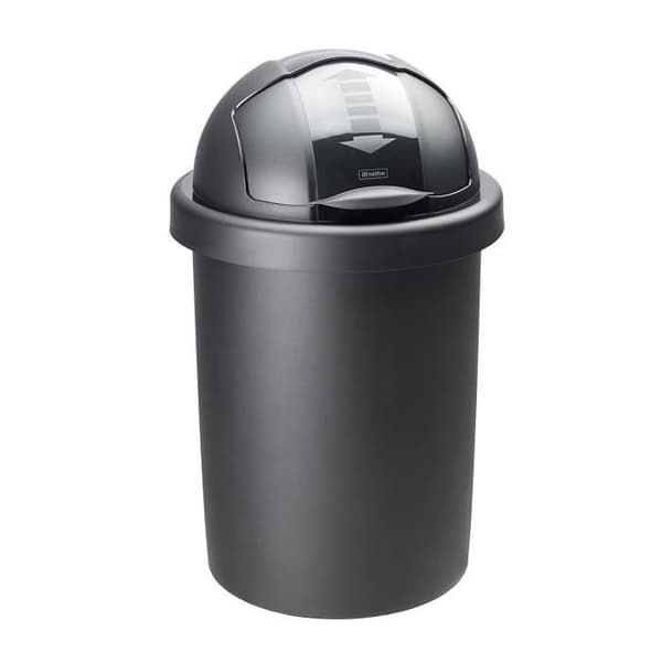 Rotho Roll Bob, 30 L, svart, manuell, 35,5 cm, 595 mm, 383 mm