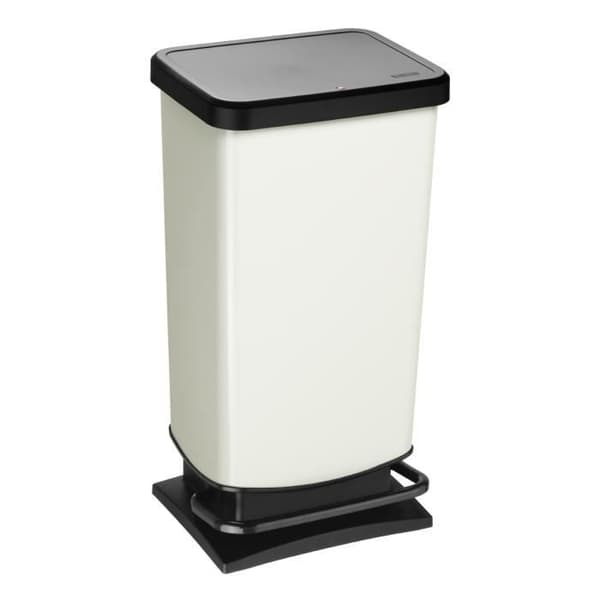 Rotho PASO, 40 L, rektangulär, polypropen (PP), svart, vit, 295 mm, 353 mm
