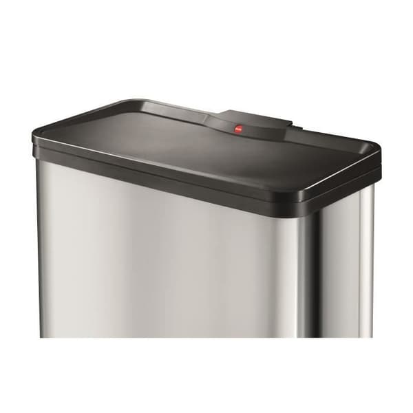 Hailo Pedal bin Oko Trio Plus Storlek L 3x9 L Rostfritt stål 0633-200