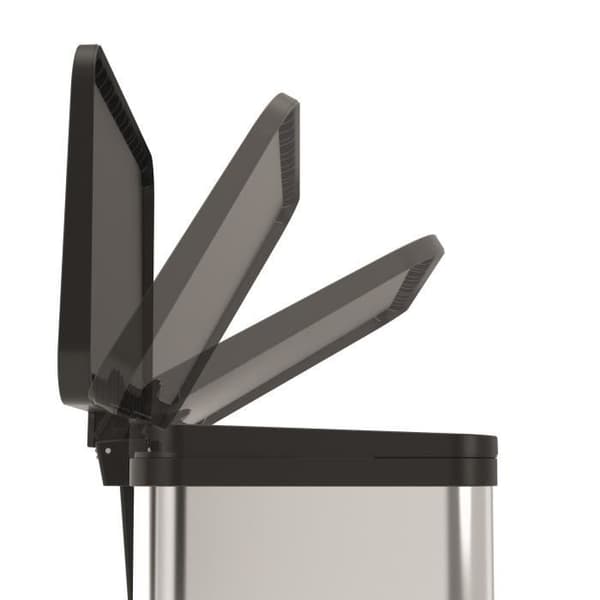Hailo Pedal bin Oko Trio Plus Storlek L 3x9 L Rostfritt stål 0633-200