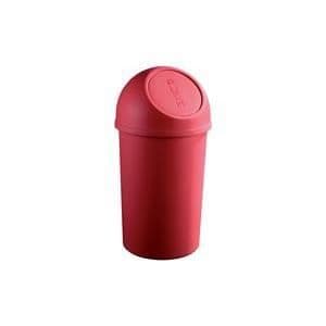 helit clamshell bin, 45 liter, röd, rund...