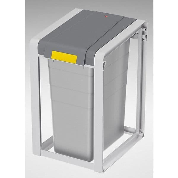Modulär sorteringsuppsamlare - basmodul kapacitet 1 x 35 l - modulär avfallssorteringsuppsamlare selektiv samlare