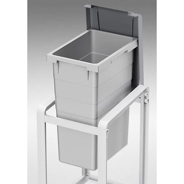 Modulär sorteringsuppsamlare - basmodul kapacitet 1 x 35 l - modulär avfallssorteringsuppsamlare selektiv samlare