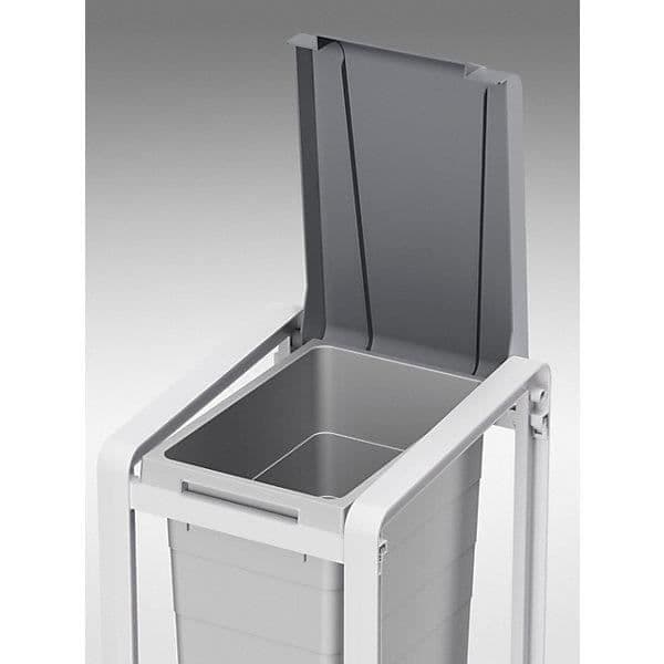 Modulär sorteringsuppsamlare - basmodul kapacitet 1 x 35 l - modulär avfallssorteringsuppsamlare selektiv samlare