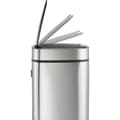 Miniatyrbild 4 av 4: Slitstark 342223 342223 Avfallskärl 21 rostfritt stål silver One Touch locköppning 1 st.